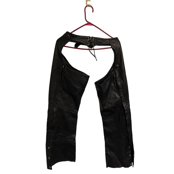 Power Trip Leather Chaps - Picture 3 of 16